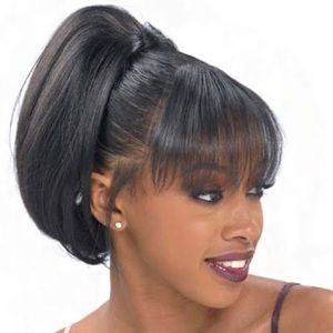 Drawstring ponytail